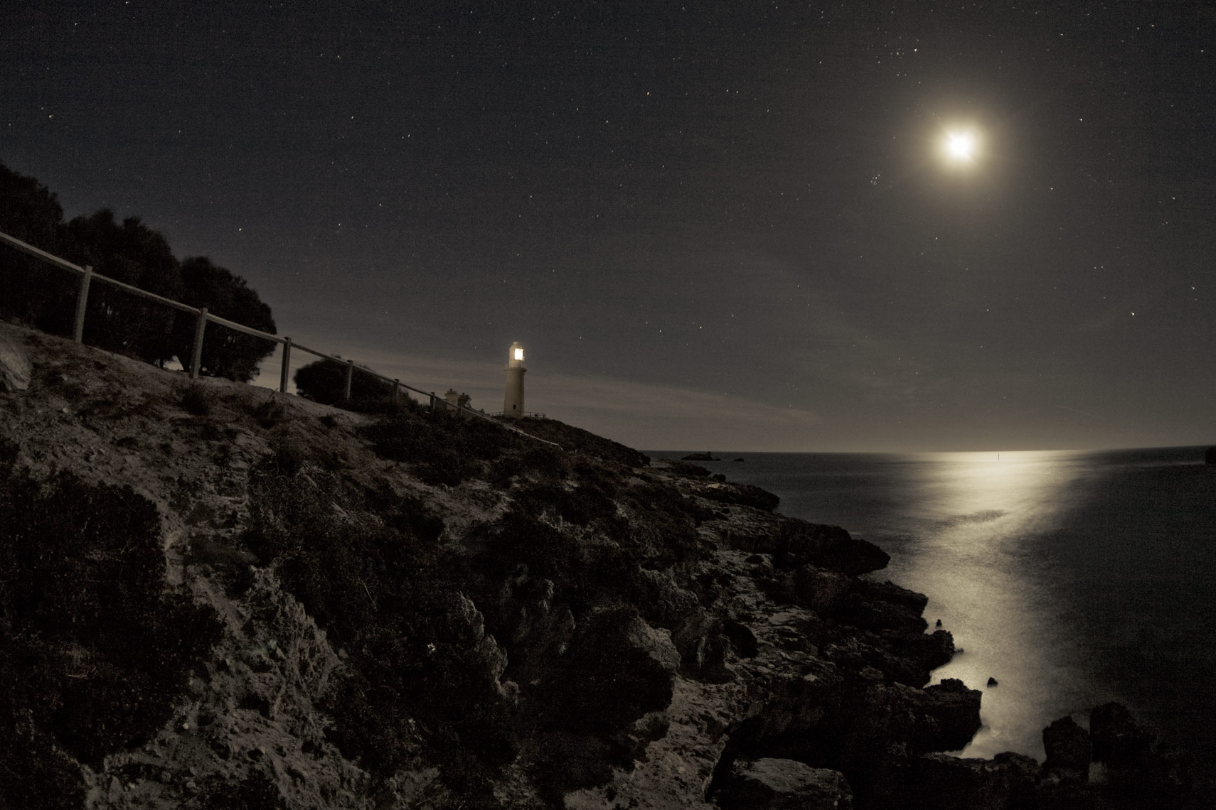 Bathurst Lighthouse at Night