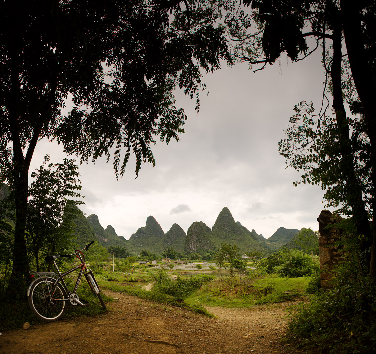 Bike Paths along the Yulong River